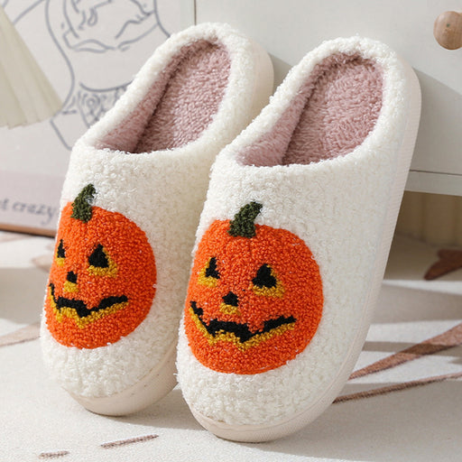 Halloween Pumpkin Cartoon Slippers