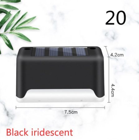 New Upgrade Waterproof LED Solar Fence Lamp