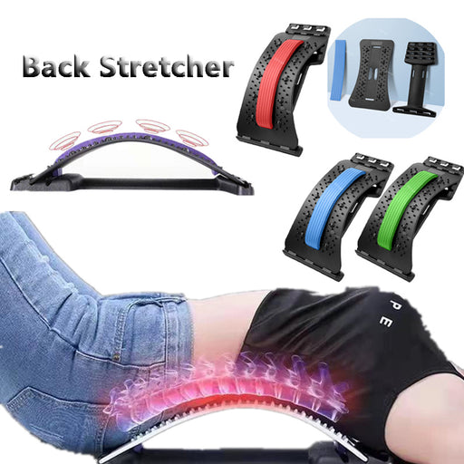 Back Stretcher Adjustable Back Cracker Massage Waist Neck
