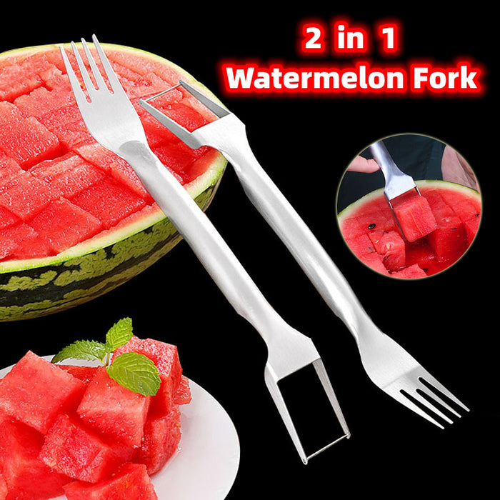 Fruit Cutting Fork Fruit Divider Kitchen Gadgets