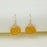 Halloween Earrings Cute Pumpkin Spooky Oil Drip