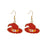 Halloween Earrings Cute Pumpkin Spooky Oil Drip