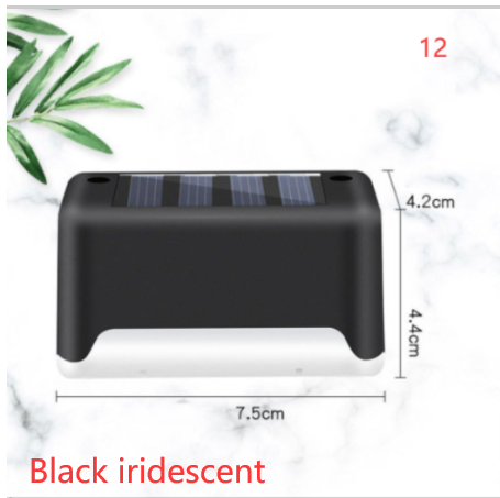 New Upgrade Waterproof LED Solar Fence Lamp