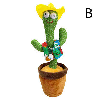 Dancing Cactus Enchanting Flower Electric Plush Toy