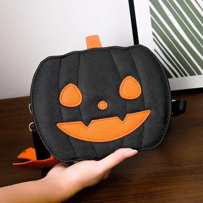 2023 Halloween Bags Funny Pumpkin Cartoon Shoulder