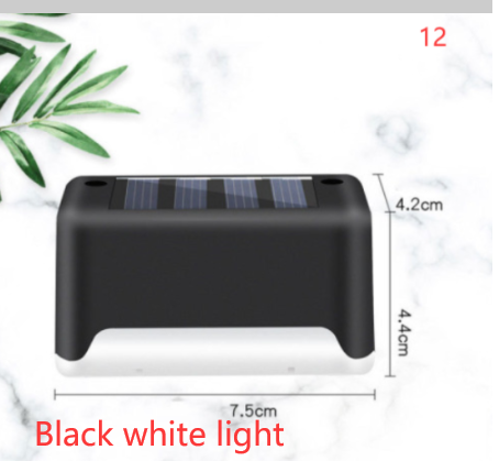 New Upgrade Waterproof LED Solar Fence Lamp