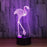 Colorful Touch Remote Control LED Visual Light Gift 3D Small Table Lamp