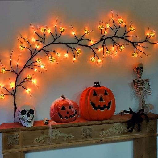 Halloween LED Willow Vine String Light Cool Cartoon