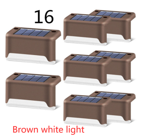 New Upgrade Waterproof LED Solar Fence Lamp