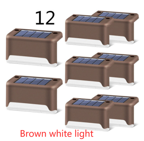 New Upgrade Waterproof LED Solar Fence Lamp