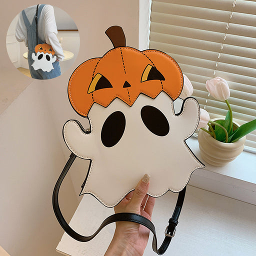 Halloween Shoulder Bags Creative 3D Cartoon Pumpkin