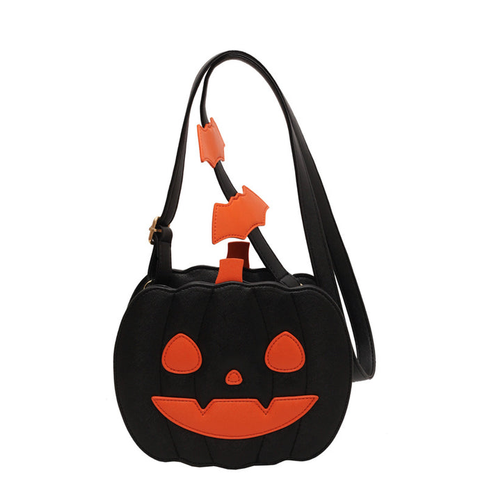 2023 Halloween Bags Funny Pumpkin Cartoon Shoulder